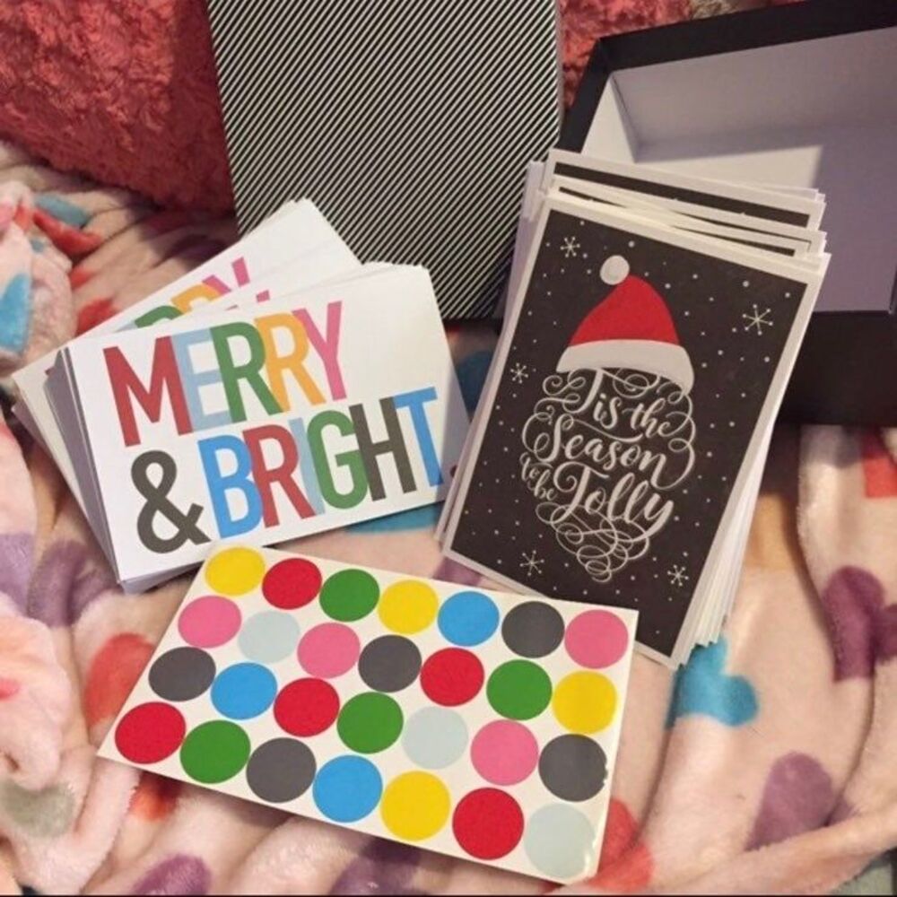 American Greetings Boxed Holiday Cards 56 Count Christmas